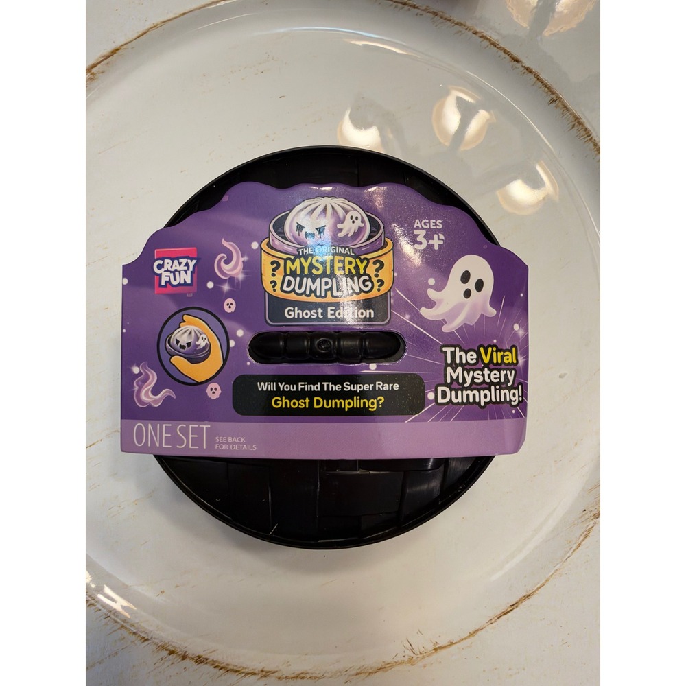 Crazy Fun Mystery Dumpling Ghost Edition Toy Kids OS Purple New Sealed Viral